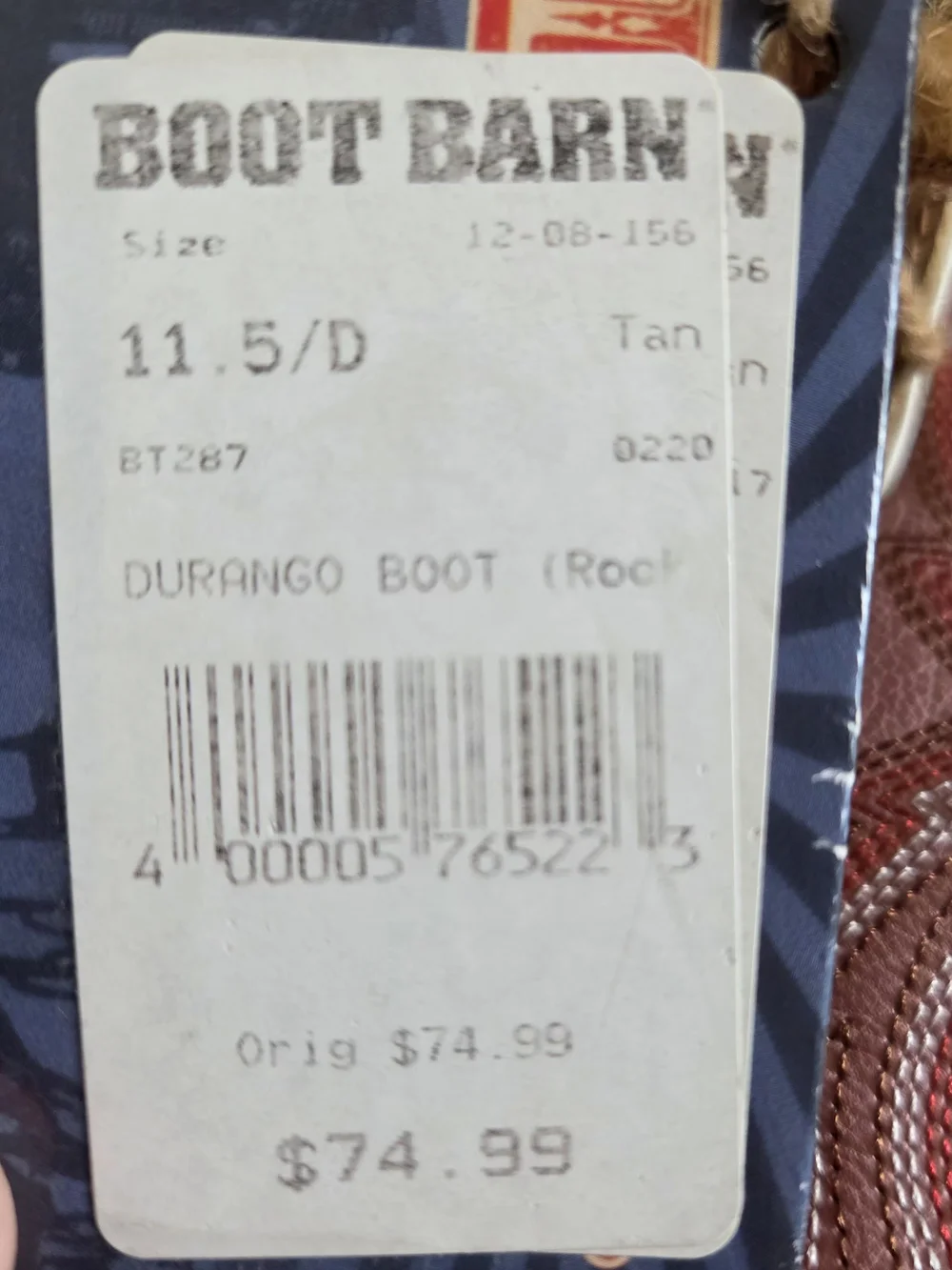 Durango Girls Pink & Brown Pull-On Western Boots
